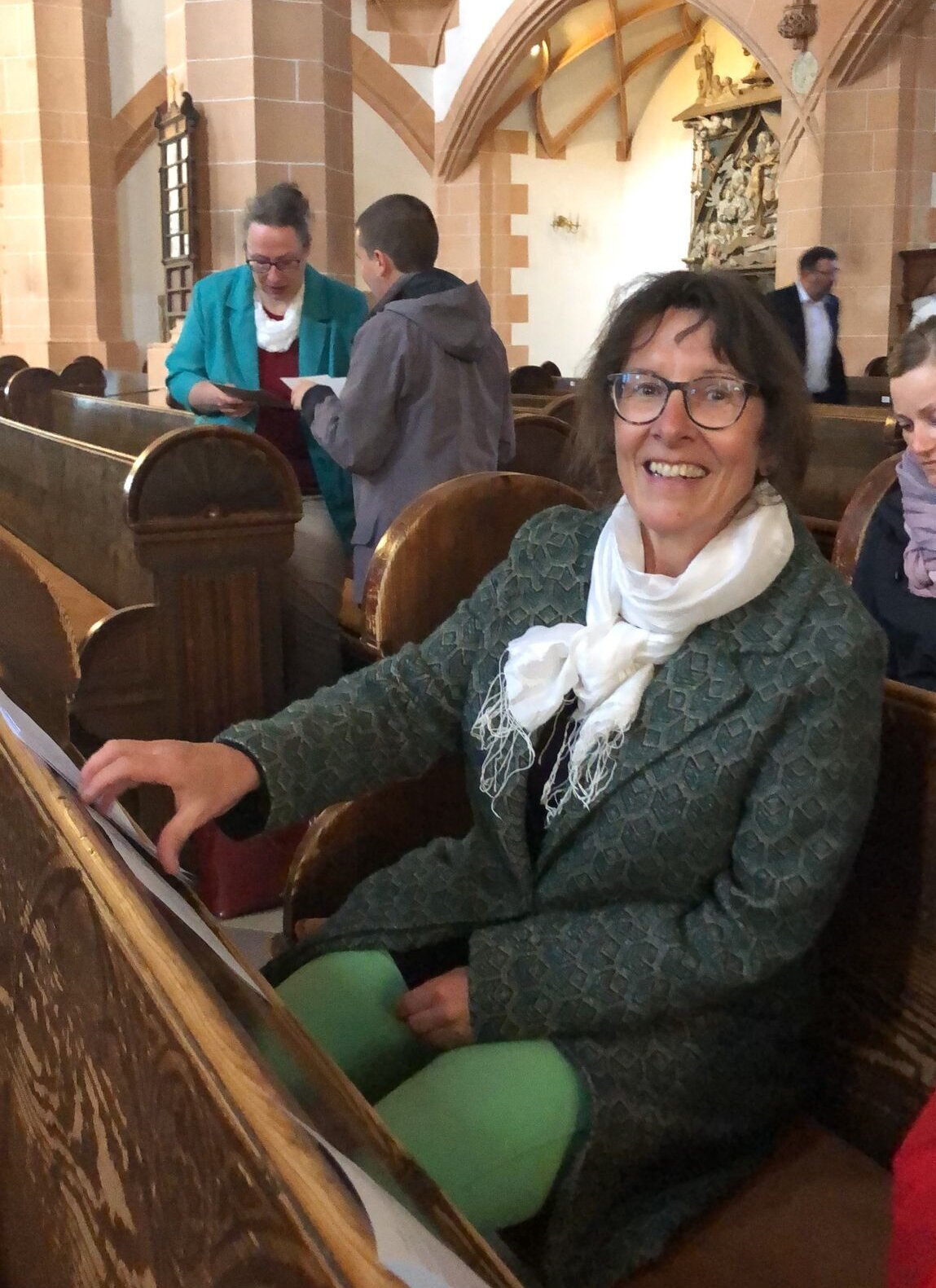 Kathrin Wallrabe in der St. Annenkirche